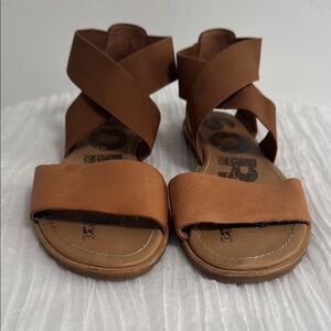 Brown Leather Sandals